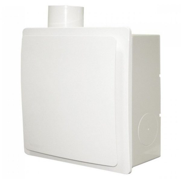 Einrohrlüfter mit Hygrostat, inklusive Einbaukasten - SKS24.at - Ihr