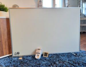 Infrarotheizung Wandpanel Alu - Set